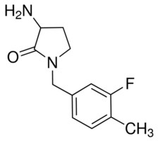 3-Amino-1-(3-fluoro-4-methylbenzyl)-2-pyrrolidinone AldrichCPR