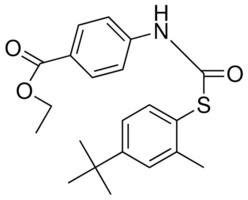 S-(4-TERT-BUTYL-2-METHYLPHENYL) N-(4-(ETHOXYCARBONYL)PHENYL)THIOCARBAMATE AldrichCPR