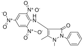 2,3-DIMETHYL-1-PHENYL-4-(2,4,6-TRINITROPHENYLAMINO)-3-PYRAZOLIN-5-ONE AldrichCPR