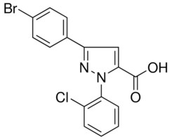 3-(4-BROMOPHENYL)-1-(2-CHLOROPHENYL)-1H-PYRAZOLE-5-CARBOXYLIC ACID AldrichCPR