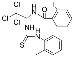 2-IODO-N-(2,2,2-TRICHLORO-1-(3-O-TOLYL-THIOUREIDO)-ETHYL)-BENZAMIDE AldrichCPR