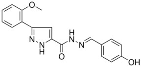 N'-(4-HYDROXYBENZYLIDENE)-3-(2-METHOXYPHENYL)-1H-PYRAZOLE-5-CARBOHYDRAZIDE AldrichCPR