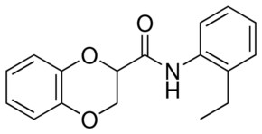 N-(2-ETHYLPHENYL)-2,3-DIHYDRO-1,4-BENZODIOXINE-2-CARBOXAMIDE AldrichCPR