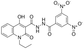 3,5-DINITRO-BENZOIC ACID N'-(4-HO-2-OXO-1-PR-2H-QUINOLINE-3-CARBONYL)-HYDRAZIDE AldrichCPR