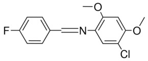 5-CHLORO-2,4-DIMETHOXY-N-(4-FLUOROBENZYLIDENE)-ANILINE AldrichCPR
