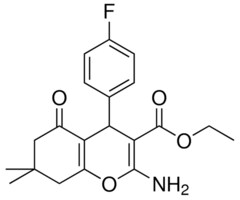 ETHYL 2-AMINO-4-(4-FLUOROPHENYL)-7,7-DIMETHYL-5-OXO-5,6,7,8-TETRAHYDRO-4H-CHROMENE-3-CARBOXYLATE AldrichCPR