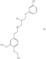 1-{[2-(4-ethoxy-3-methoxyphenyl)ethyl]amino}-3-(3-methylphenoxy)-2-propanol hydrochloride AldrichCPR