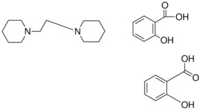 2-HYDROXYBENZOIC ACID COMPOUND WITH 1-[2-(1-PIPERIDINYL)ETHYL]PIPERIDINE AldrichCPR
