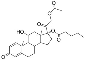 21-(acetyloxy)-11-hydroxy-3,20-dioxopregna-1,4-dien-17-yl pentanoate AldrichCPR