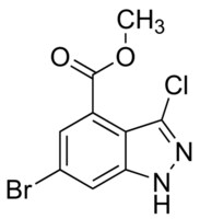 Methyl 6-bromo-3-chloro-1H-indazole-4-carboxylate AldrichCPR