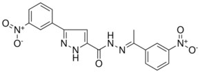 3-(3-NITROPHENYL)-N'-(1-(3-NITROPHENYL)ETHYLIDENE)-1H-PYRAZOLE-5-CARBOHYDRAZIDE AldrichCPR