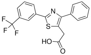 {4-phenyl-2-[3-(trifluoromethyl)phenyl]-1,3-thiazol-5-yl}acetic acid AldrichCPR