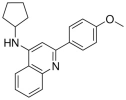 N-CYCLOPENTYL-2-(4-METHOXYPHENYL)-4-QUINOLINAMINE AldrichCPR