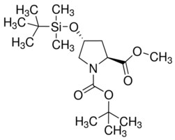 1-tert-Butyl 2-methyl (2S,4R)-4-{[tert-butyl(dimethyl)silyl]oxy}-1,2-pyrrolidinedicarboxylate AldrichCPR