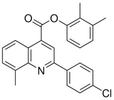 2,3-DIMETHYLPHENYL 2-(4-CHLOROPHENYL)-8-METHYL-4-QUINOLINECARBOXYLATE AldrichCPR