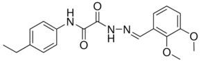 2-(2-(2,3-DIMETHOXYBENZYLIDENE)HYDRAZINO)-N-(4-ETHYLPHENYL)-2-OXOACETAMIDE AldrichCPR