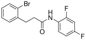 3-(2-BROMOPHENYL)-N-(2,4-DIFLUOROPHENYL)PROPANAMIDE AldrichCPR