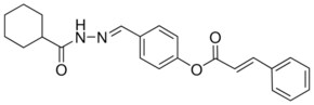 4-(2-(CYCLOHEXYLCARBONYL)CARBOHYDRAZONOYL)PHENYL 3-PHENYLACRYLATE AldrichCPR