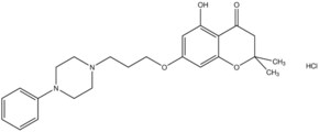 5-hydroxy-2,2-dimethyl-7-[3-(4-phenyl-1-piperazinyl)propoxy]-2,3-dihydro-4H-chromen-4-one hydrochloride AldrichCPR