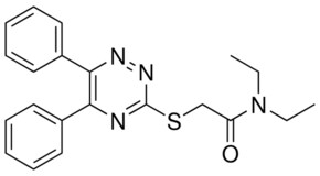 2-((5,6-DIPHENYL-1,2,4-TRIAZIN-3-YL)THIO)-N,N-DIETHYLACETAMIDE AldrichCPR