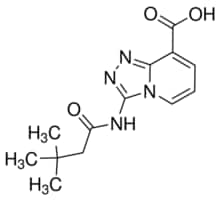 3-[(3,3-Dimethylbutanoyl)amino][1,2,4]triazolo[4,3-a]pyridine-8-carboxylic acid AldrichCPR