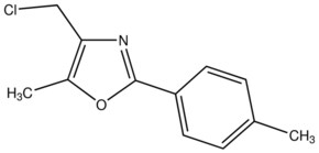 4-(Chloromethyl)-5-methyl-2-(4-methylphenyl)-1,3-oxazole AldrichCPR