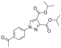 DIISOPROPYL 1-(4-ACETYLPHENYL)-1H-PYRAZOLE-3,4-DICARBOXYLATE AldrichCPR