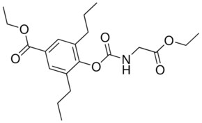 ethyl 4-({[(2-ethoxy-2-oxoethyl)amino]carbonyl}oxy)-3,5-dipropylbenzoate AldrichCPR