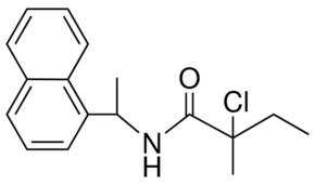 2-CHLORO-2-METHYL-N-(1-NAPHTHALEN-1-YL-ETHYL)-BUTYRAMIDE AldrichCPR