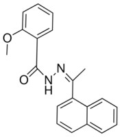 2-METHOXYBENZOIC (1-(1-NAPHTHYL)ETHYLIDENE)HYDRAZIDE AldrichCPR