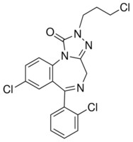 8-chloro-6-(2-chlorophenyl)-2-(3-chloropropyl)-2,4-dihydro-1H-[1,2,4]triazolo[4,3-a][1,4]benzodiazepin-1-one AldrichCPR