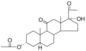 17-ALPHA-HYDROXY-11,20-DIOXO-5-BETA-PREGNAN-3-ALPHA-YL ACETATE AldrichCPR
