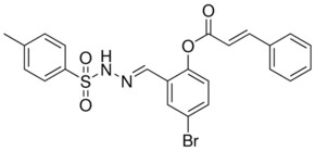 4-BROMO-2-(2-((4-METHYLPHENYL)SULFONYL)CARBOHYDRAZONOYL)PHENYL 3-PHENYLACRYLATE AldrichCPR