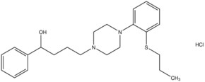 1-phenyl-4-{4-[2-(propylsulfanyl)phenyl]-1-piperazinyl}-1-butanol hydrochloride AldrichCPR