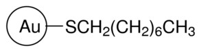 正辛硫醇官能化金纳米粒子 2-4&#160;nm avg. part. size (TEM), 2&#160;% (w/v) in toluene