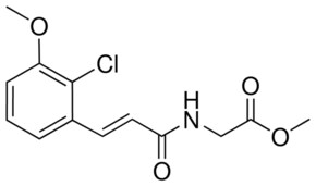 METHYL ((3-(2-CHLORO-3-METHOXYPHENYL)-2-PROPENOYL)AMINO)ACETATE AldrichCPR