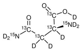L-天冬酰胺-13C4,15N2,d8 98 atom % D, 98 atom % 13C, 98 atom % 15N, 95% (CP)