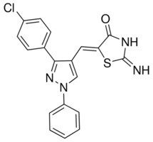 5-((3-(4-CL-PH)-1-PH-1H-PYRAZOL-4-YL)METHYLENE)-2-IMINO-1,3-THIAZOLIDIN-4-ONE AldrichCPR