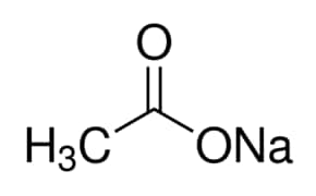 Sodium acetate anhydrous, for molecular biology, &#8805;99%