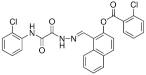 1-(2-((2-CHLOROANILINO)(OXO)ACETYL)CARBOHYDRAZONOYL)-2-NAPHTHYL 2-CHLOROBENZOATE AldrichCPR