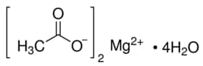 Magnesium acetate tetrahydrate for molecular biology, &#8805;99%