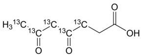 4,6-Dioxoheptanoic acid-3,4,5,6,7-13C5 99 atom % 13C, 97% (CP)