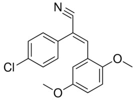 2-(4-CHLOROPHENYL)-3-(2,5-DIMETHOXYPHENYL)ACRYLONITRILE AldrichCPR