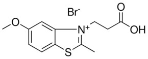 3-(2-CARBOXY-ETHYL)-5-METHOXY-2-METHYL-BENZOTHIAZOL-3-IUM, BROMIDE AldrichCPR