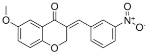 (3E)-6-METHOXY-3-(3-NITROBENZYLIDENE)-2,3-DIHYDRO-4H-CHROMEN-4-ONE AldrichCPR