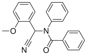 N-[cyano(2-methoxyphenyl)methyl]-N-phenylbenzamide AldrichCPR