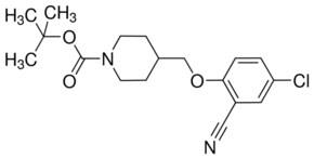 tert-Butyl 4-[(4-chloro-2-cyanophenoxy)methyl]-1-piperidinecarboxylate AldrichCPR