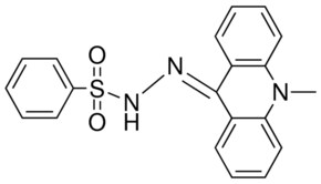 BENZENESULFONIC (9,10-DIHYDRO-10-METHYL-9-ACRIDINYLIDENE)HYDRAZIDE AldrichCPR