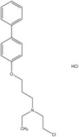 N-[3-([1,1'-biphenyl]-4-yloxy)propyl]-N-(2-chloroethyl)-N-ethylamine hydrochloride AldrichCPR