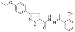 5-(4-ETHOXY-PH)-2H-PYRAZOLE-3-CARBOXYLIC ACID (1-(2-HO-PH)-ETHYLIDENE)-HYDRAZIDE AldrichCPR
